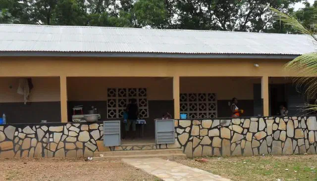 Notre lieu d'intervention à Boukoumbé, au Bénin